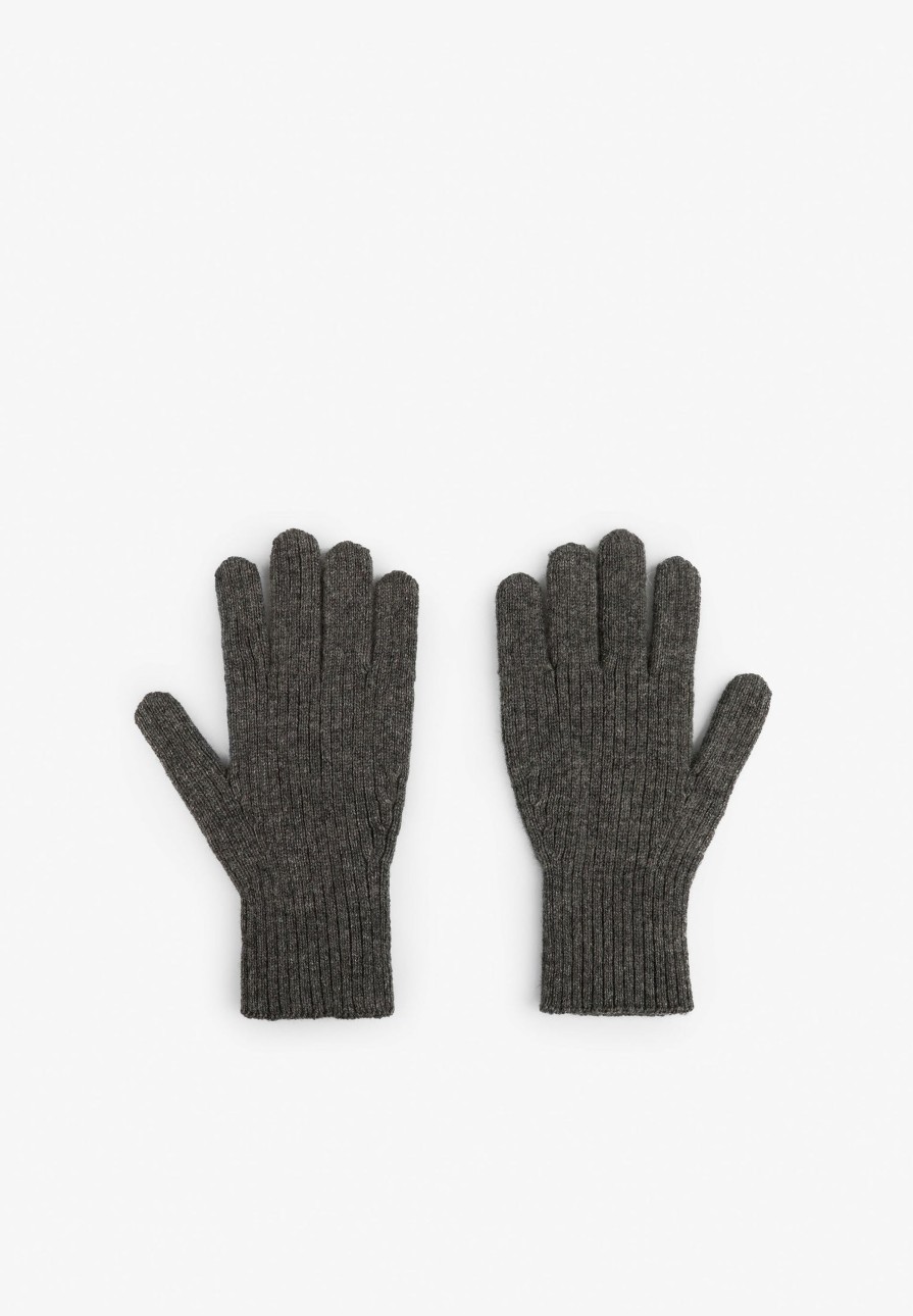 Hot scalperscompany Ribbed Knit Gloves