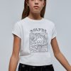 Hot scalperscompany Embroidered Picture T-Shirt