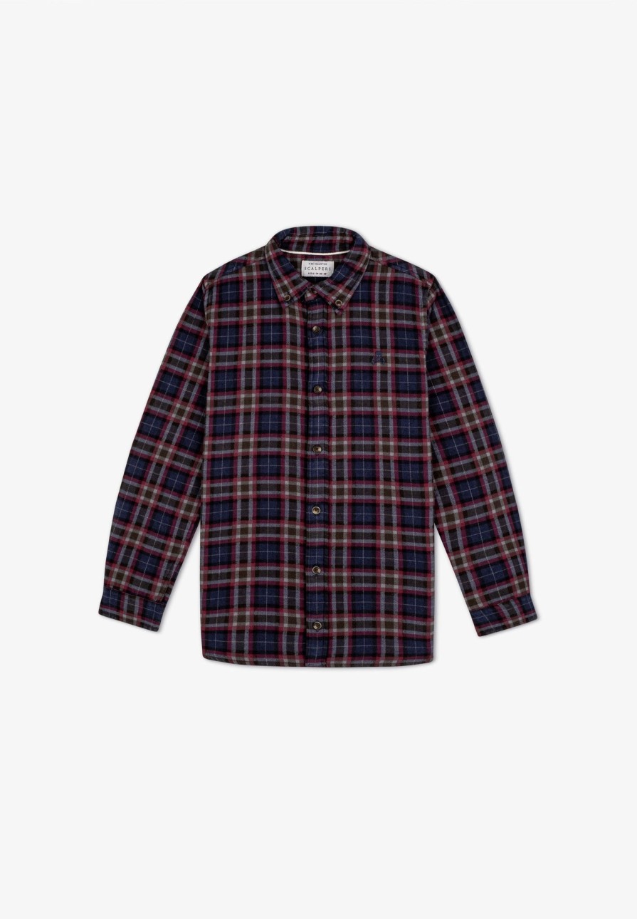 Wholesale scalperscompany Plaid Check Shirt