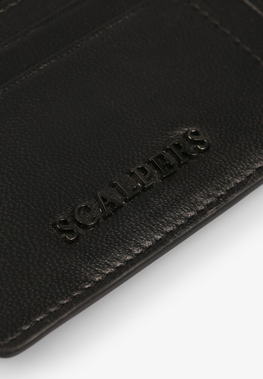 Hot scalperscompany Zipped Leather Card Holder